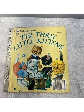 The Three Little Kittens By Golden Book Illustrated By Masha Hardcover Childrens